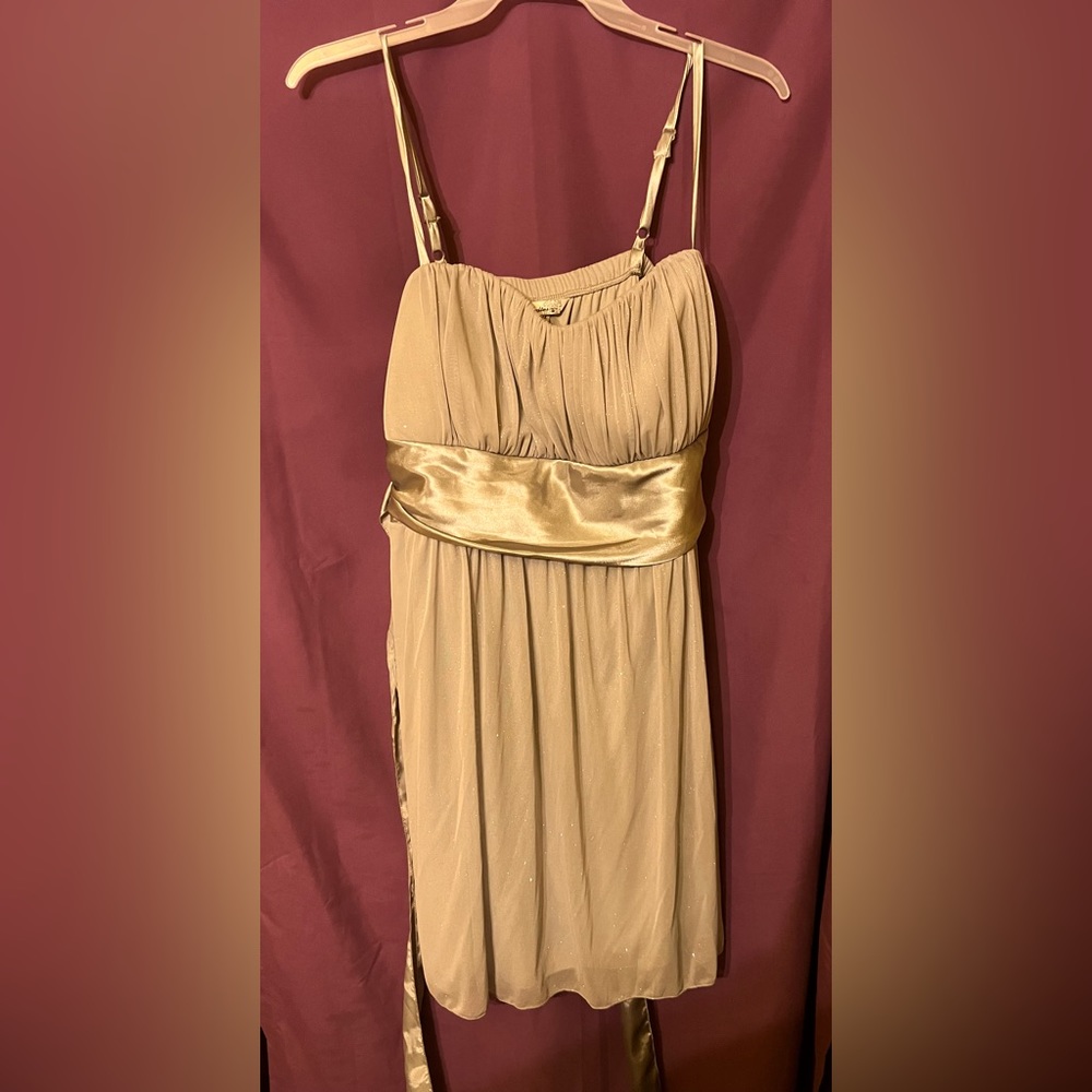 Speeckless Sparkly Short Gray Prom/Bridesmaid Dress